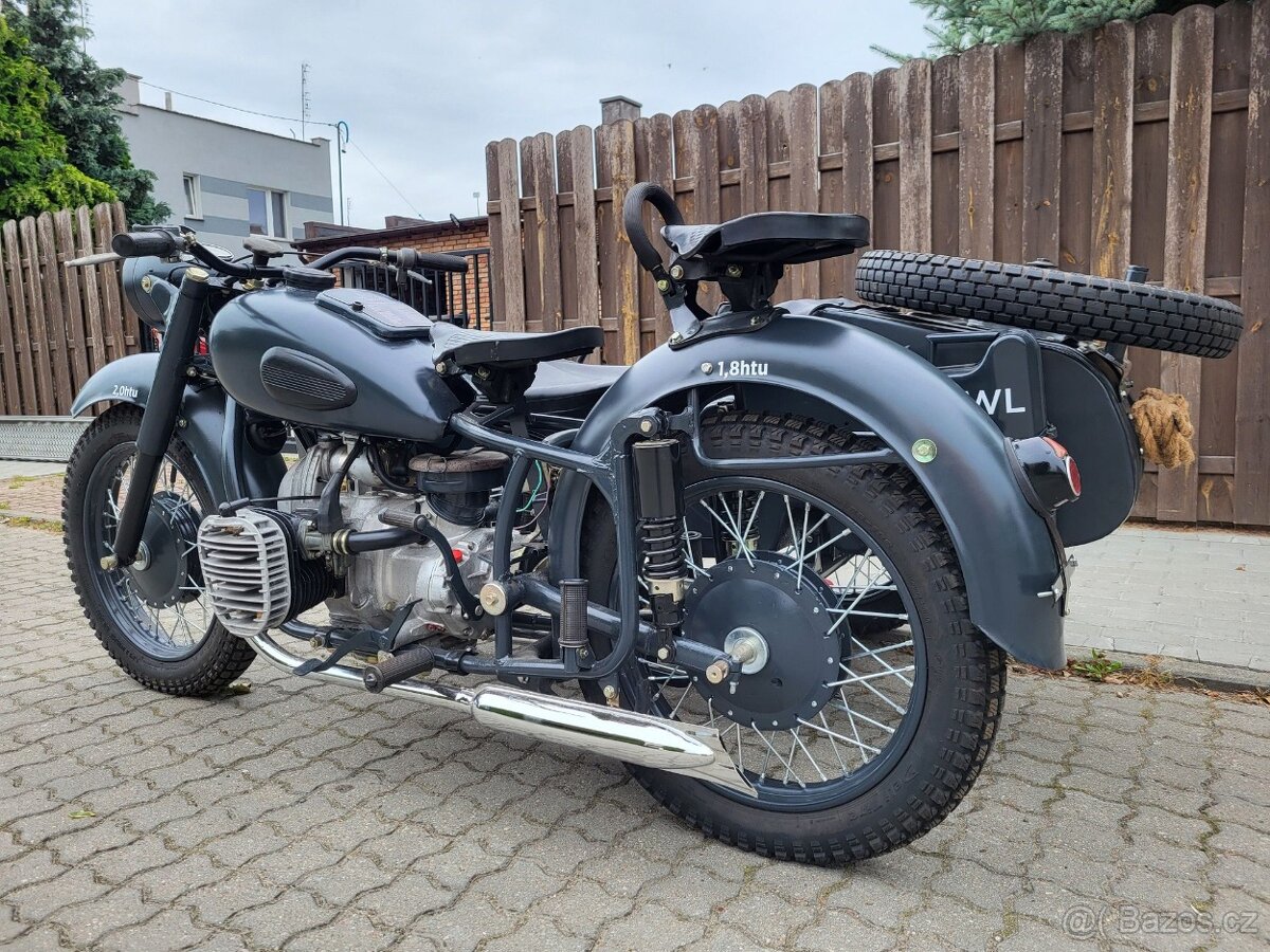 Dněpr,Ural K750 po profi renovaci - 7