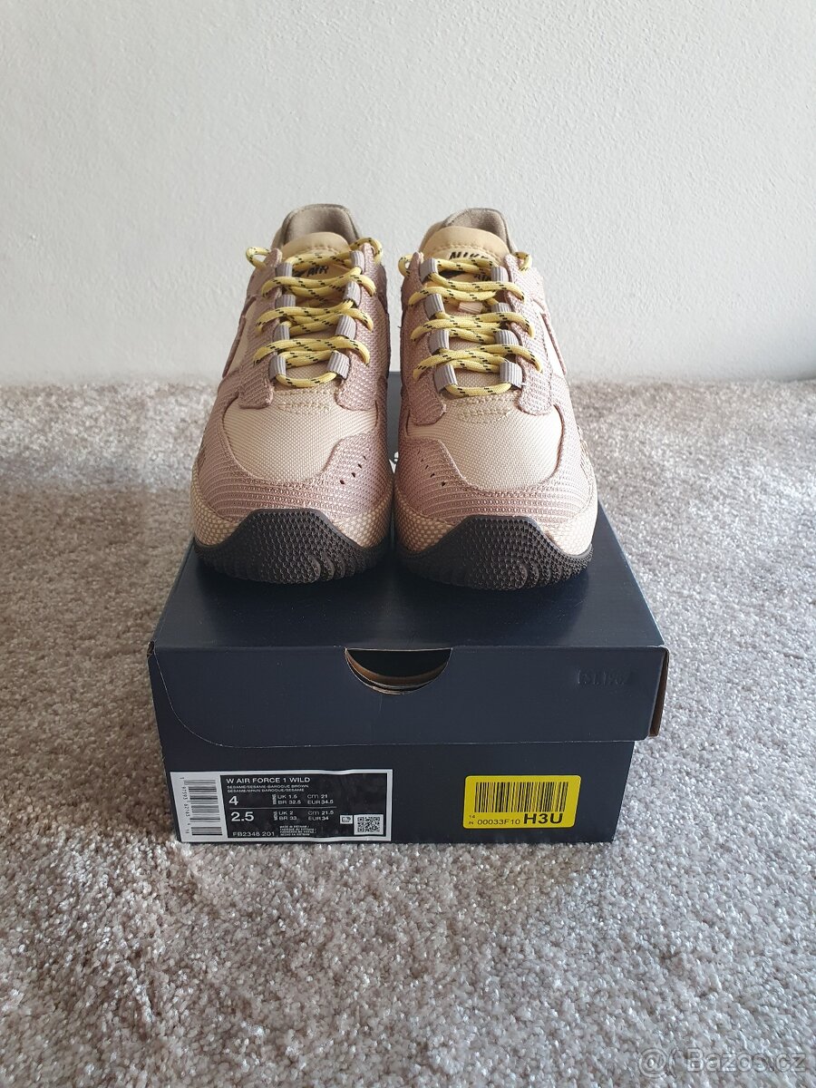 Tenisky Nike Air force 1 wild (NOVÉ) vel. 34,5 - 7