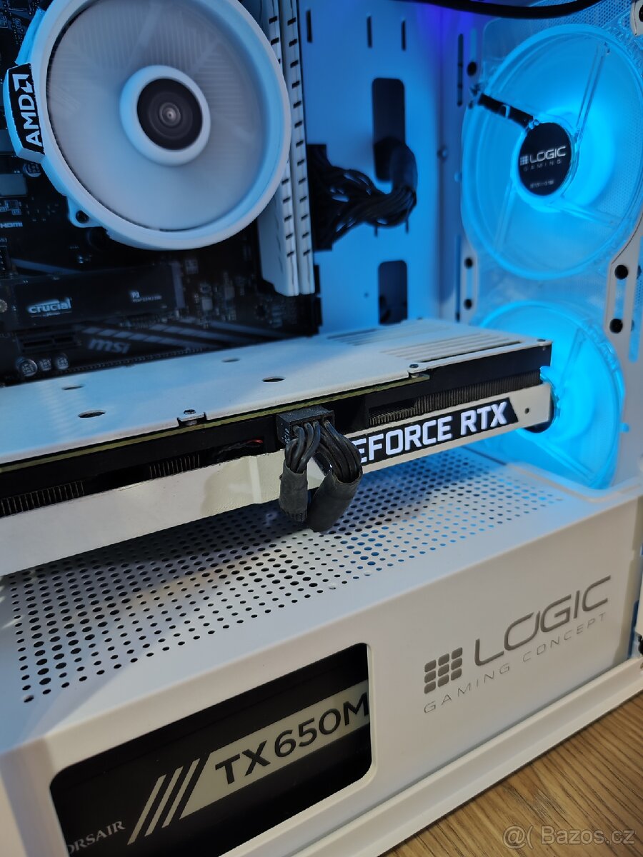 Herní PC: RTX 3070, Ryzen 5 5500, 16gb ram, ZÁRUKA - 7