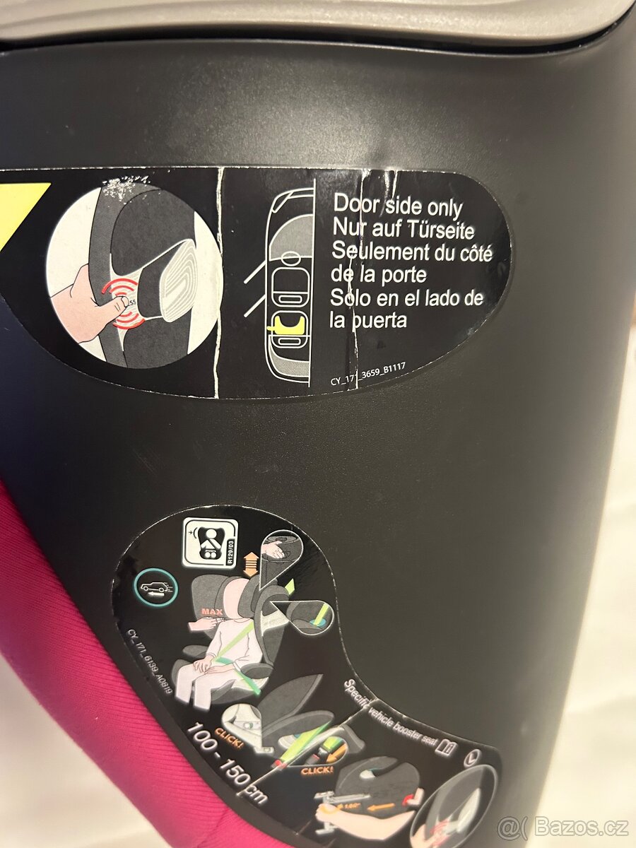 CYBEX Solution S-Fix Magnolia Pink 100-150cm - 7