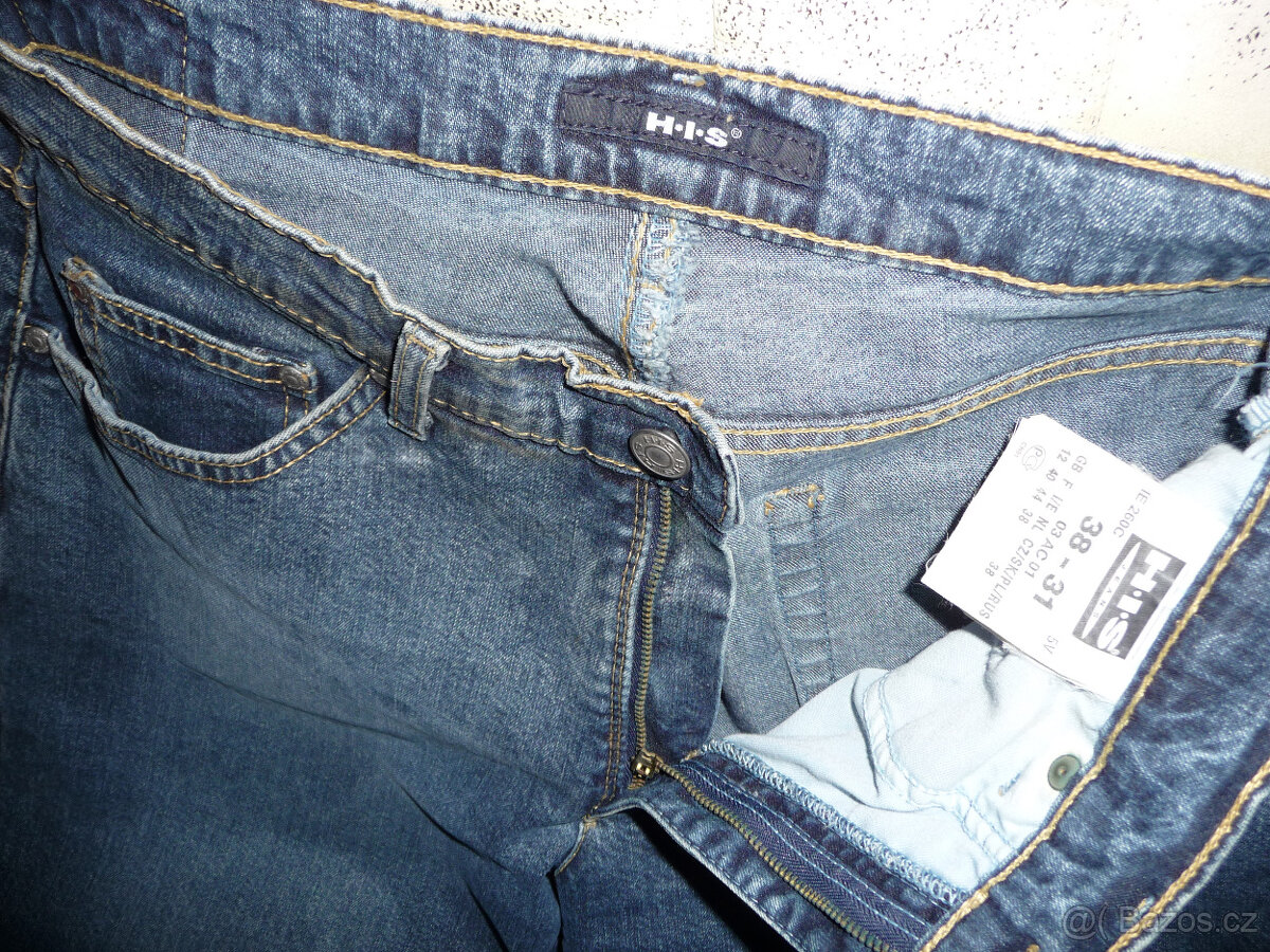 RETRO - HIS rifle - džíny dámské vel. 38 - 7