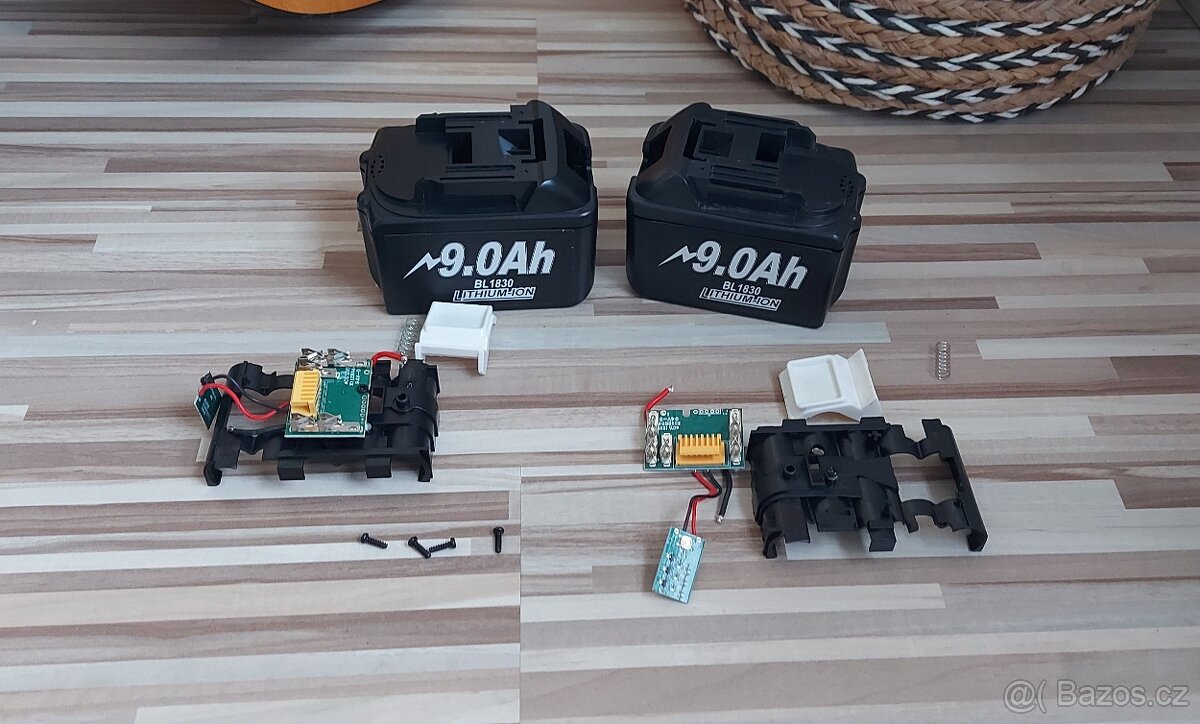 Case-obal,pro Aku Makita 18V 9.0Ah,bez baterií 18650. - 7