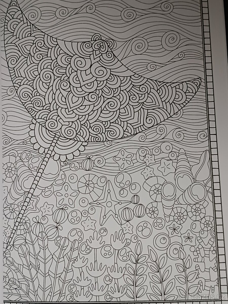omalovánky pro dospělé-Spectacular Sea Life Designs - 7