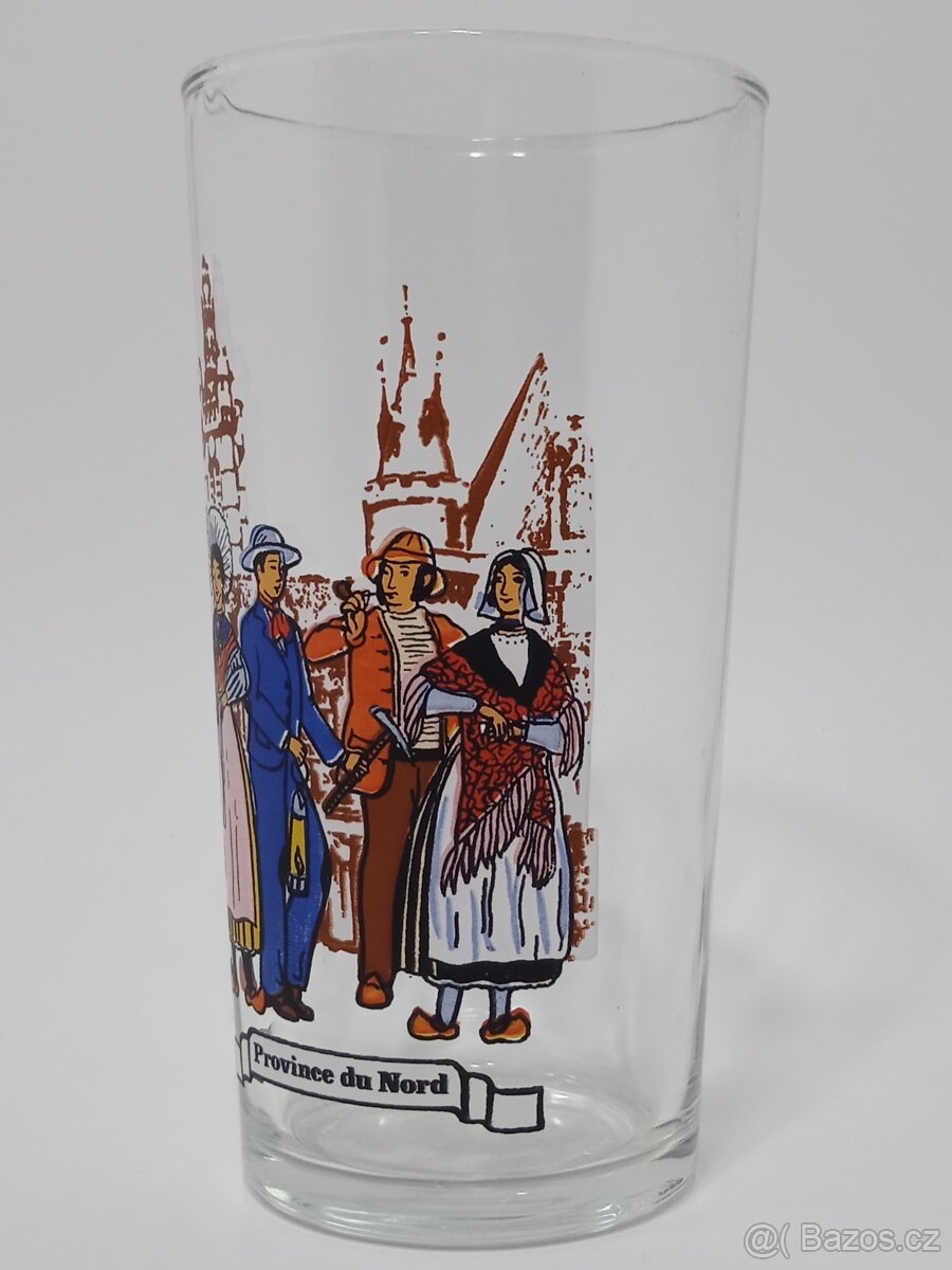 Province du Nord - Sklenice od francouzské retro hořčice - 7