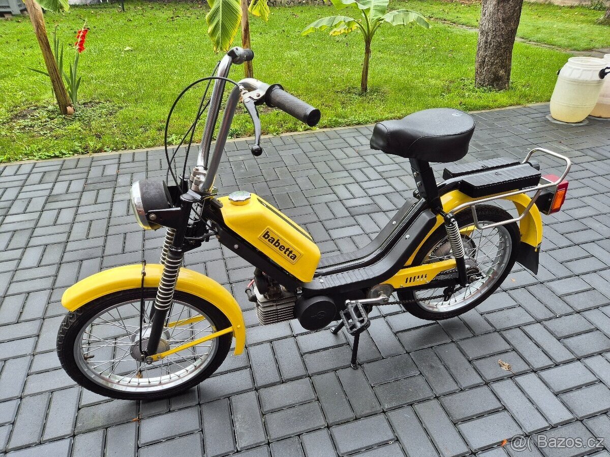 Babetta 210 po Renovaci, NOVÝ MODEL, s kartičkou, moc hezká - 7
