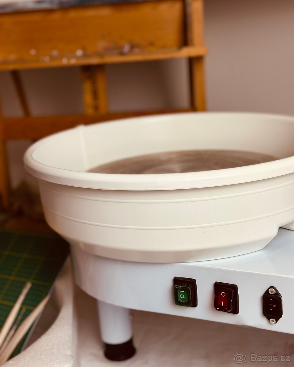 Hrnčířský kruh VEVOR 14" (35 cm) + kompletní výbavu k okamž - 7