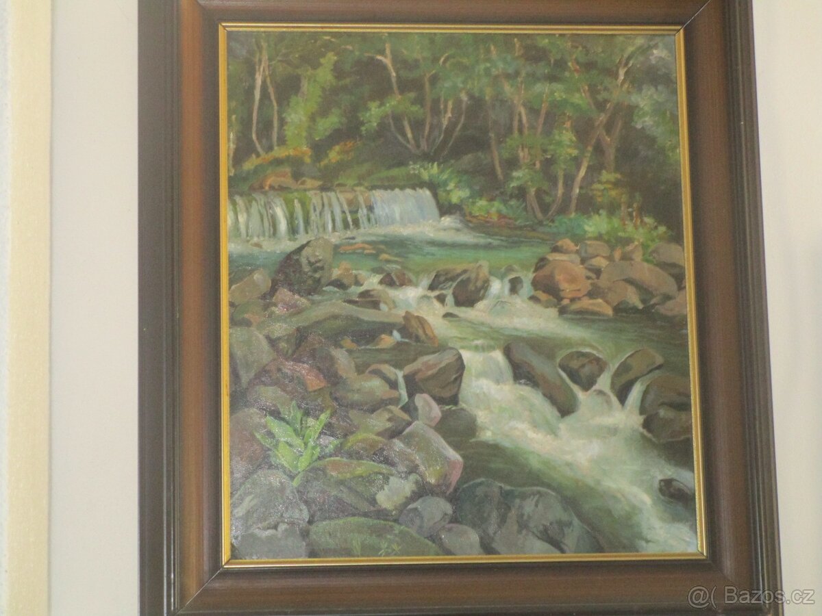 SBÍRKA OBRAZŮ-POZŮSTALOST-LEVNĚ - 7