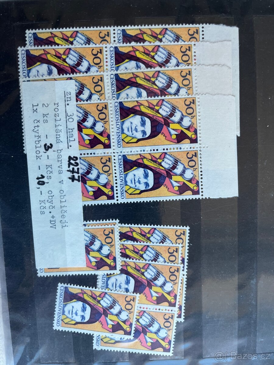 Zvláštnosti ČS. Známek - 7