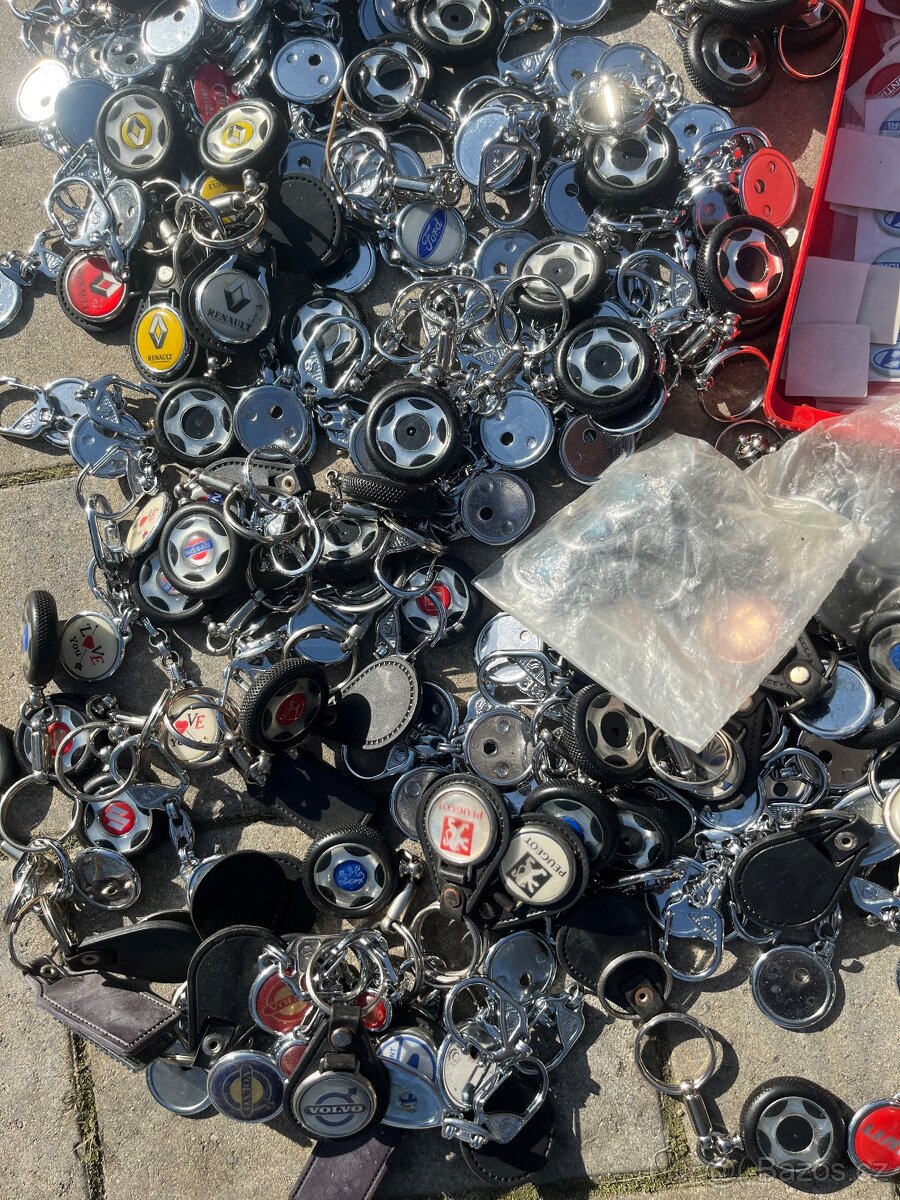 Klíčenky, samolepky - 7