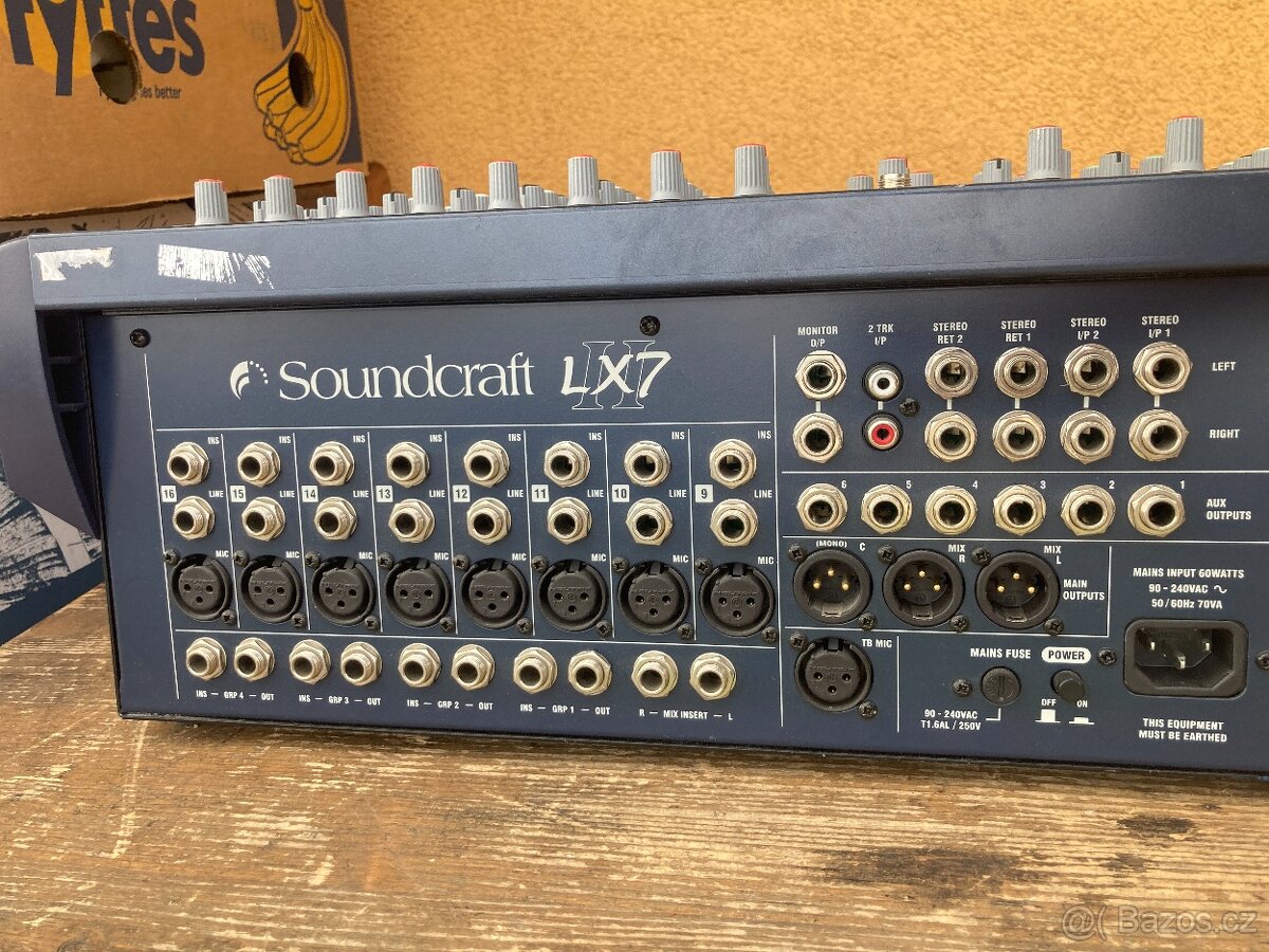 Mixážní pult SOUNDCRAFT LX7ii - 7
