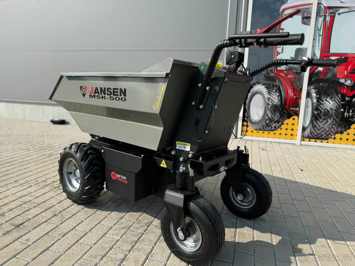 Elektrický minidumper JANSEN MSK-500 - 7