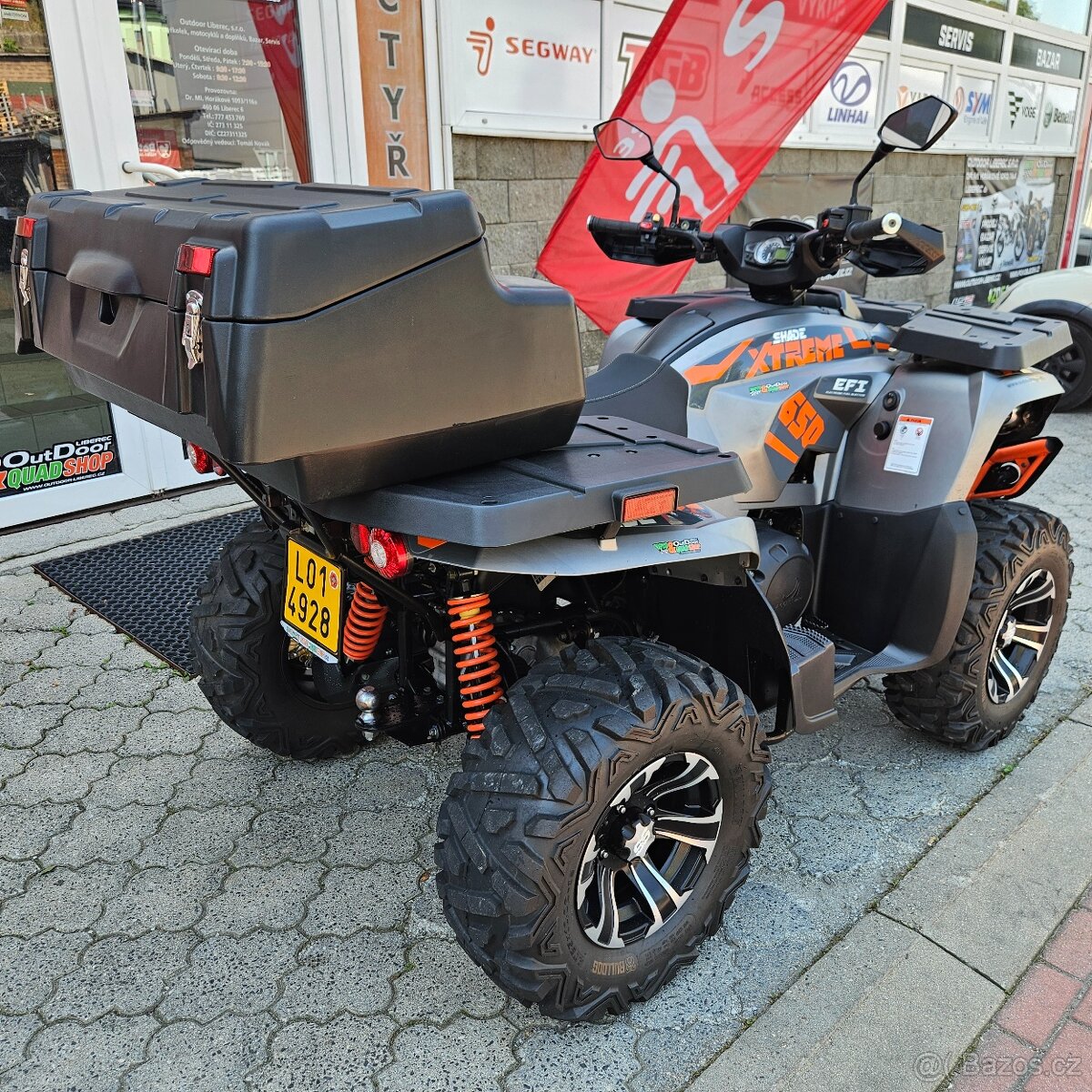 Access Motor Shade 650i LT EPS Xtreme, ČR, Naviják, Tažné - 7