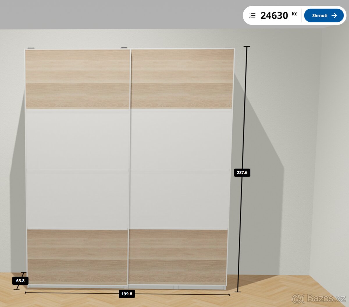 Šatní skříň IKEA PAX - 7