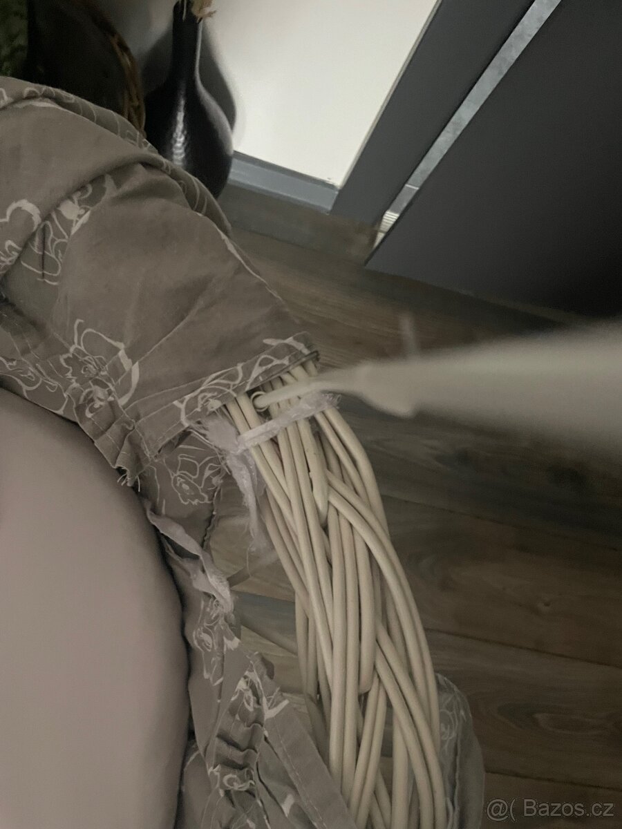 Koš pro miminko + kapsář + prostěradla do košíku - 7