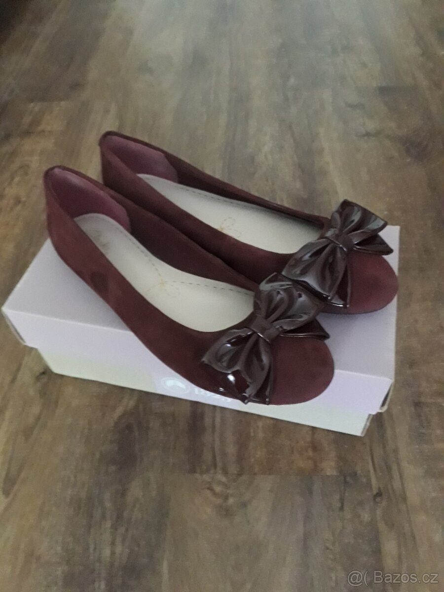 Nové baleríny Clarks vel. 37,5 - 7