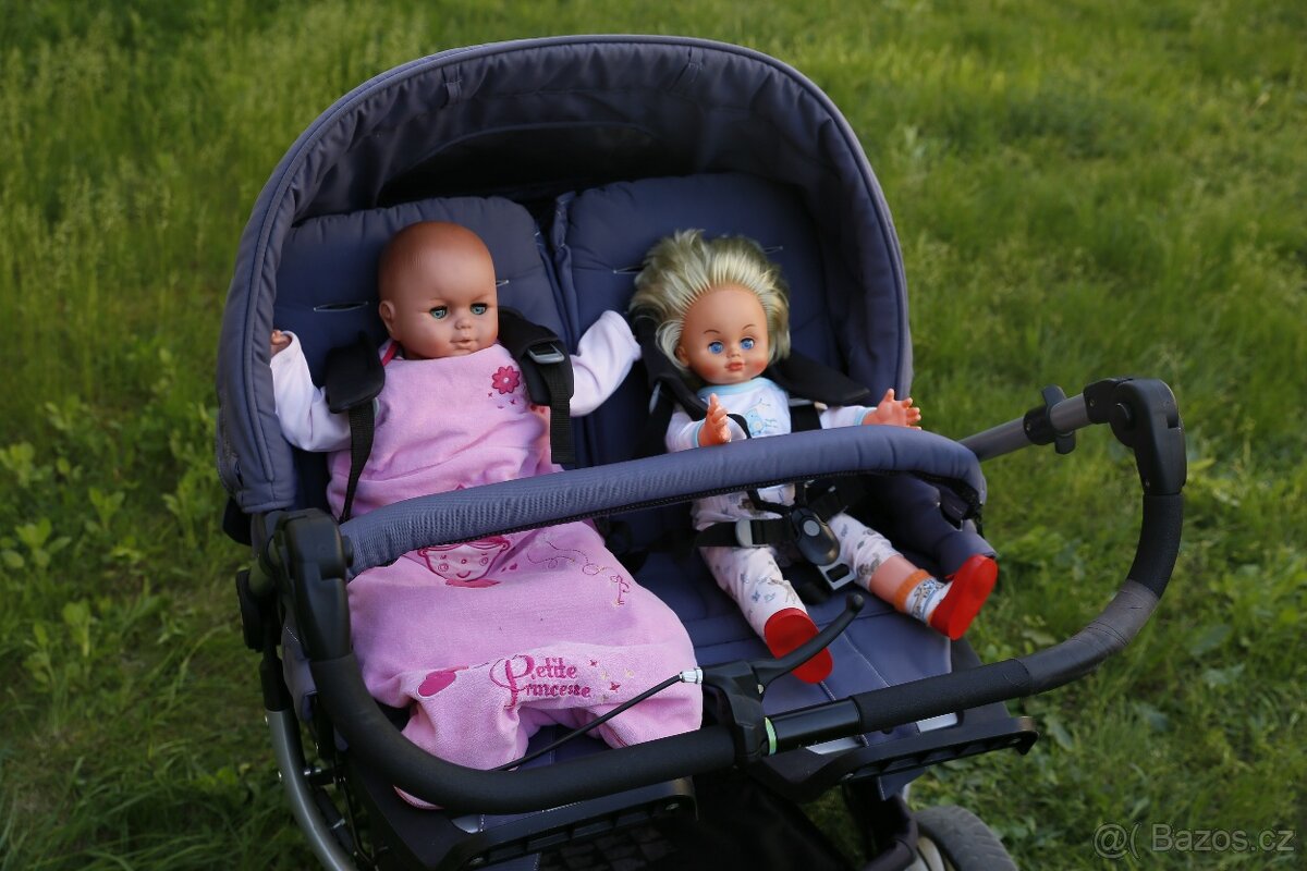 Kočárek pro dvojčata - Teutonia - 7
