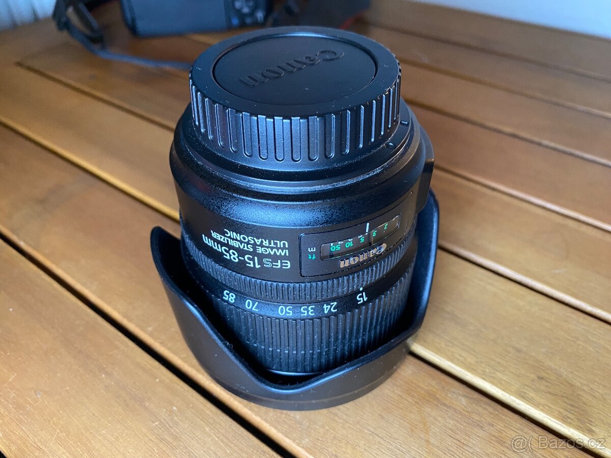 Canon EOS 77D, Objektivy 15-85 mm, 35 mm - 7