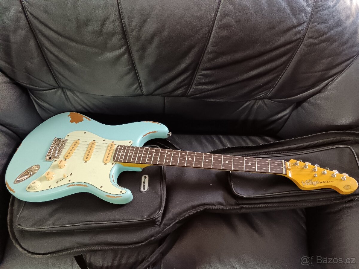 Kytara Vintage V6 Icon, SSS - 7