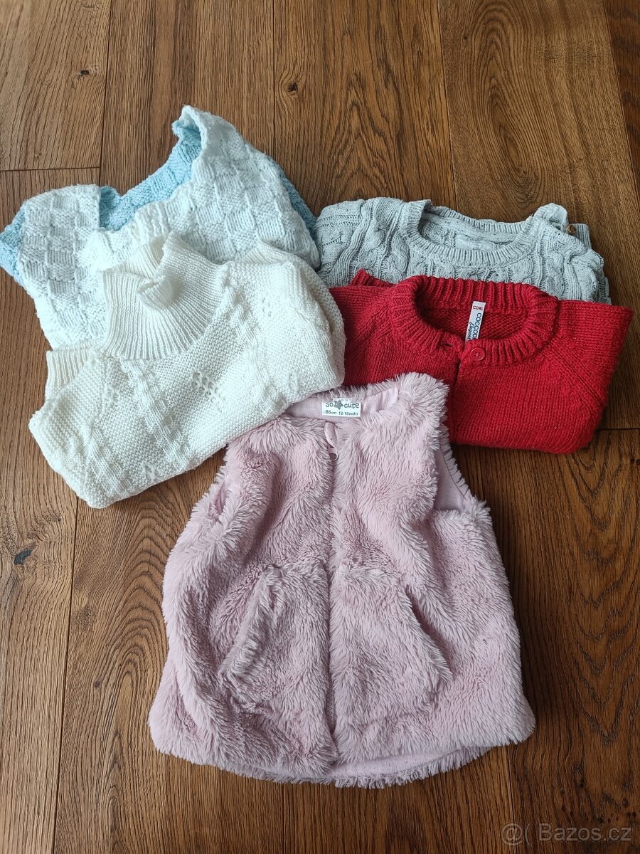 Velký set oblečení pro holčičku 86 - 7