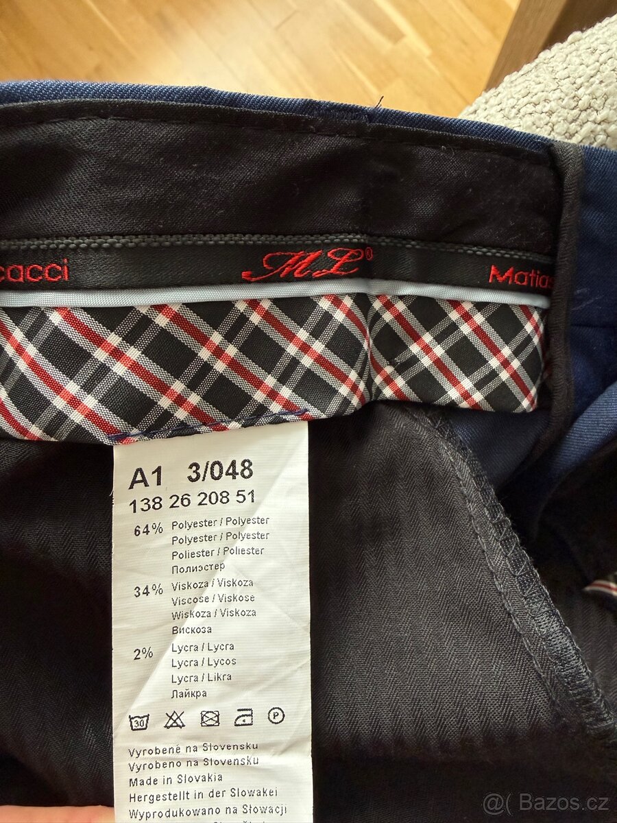 Pánský oblek Matiaso Lucci – vel. 48 (M) - 7