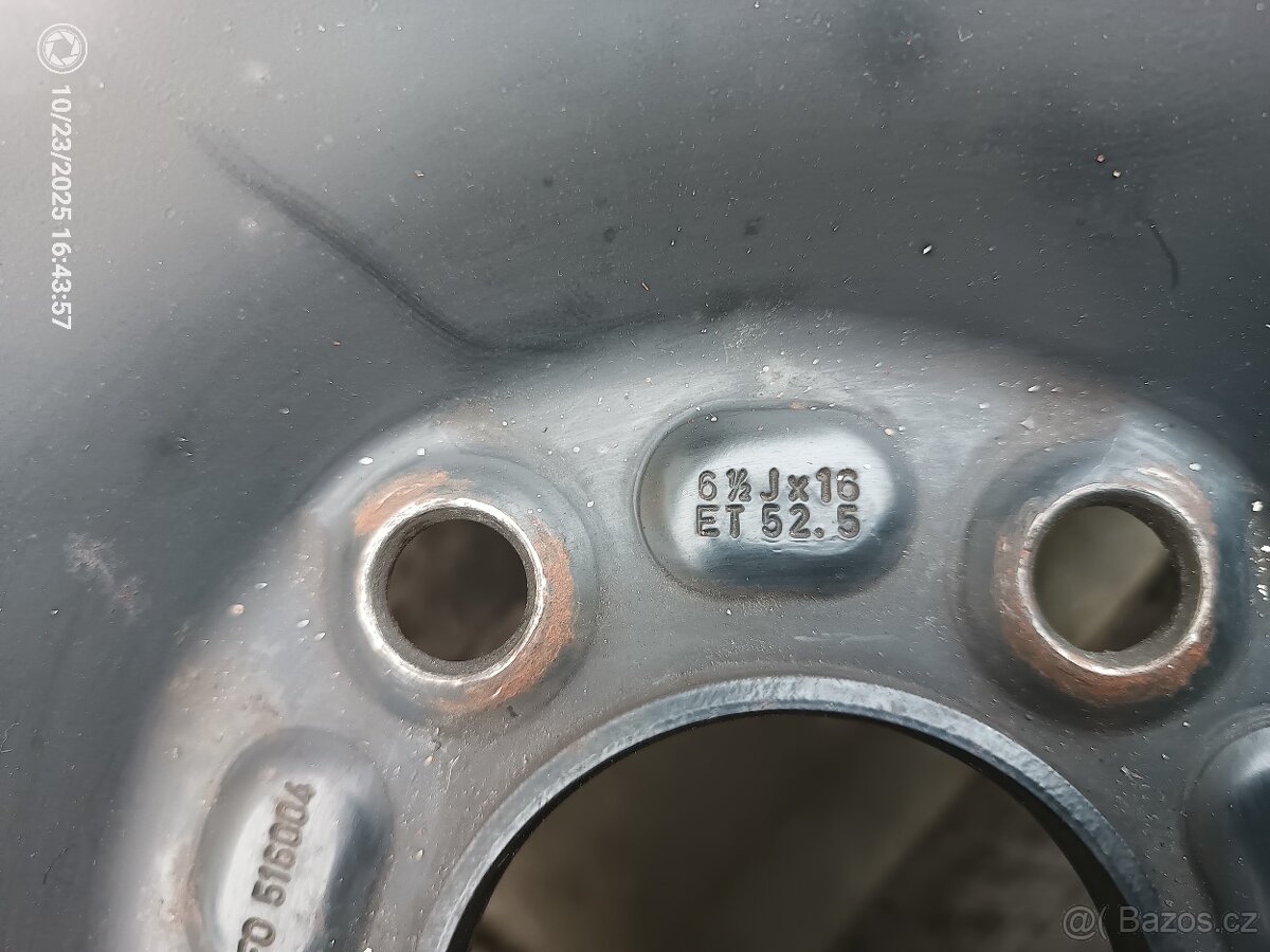 Plechové disky FORD 16" Mondeo, Focus, C-Max, Kuga,.. - 7