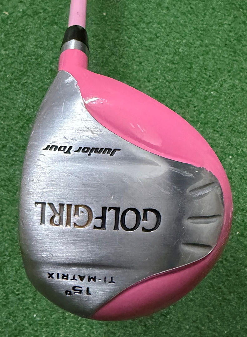 Golfový set Junior PINK pravý, grafit - 6-8 let - 7