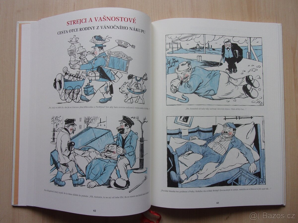 JOSEF LADA - HUMORY - KRESLENÉ ANEKDOTY z let 1911 - 16 - 7