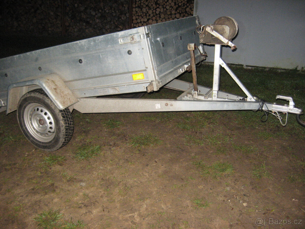 sklopny prives vozik kara traktor na motorky - 7