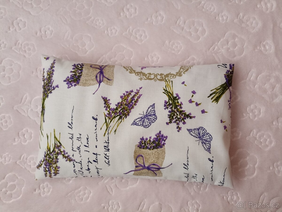 Nahřívací polštářek pohankový s levandulí - 7