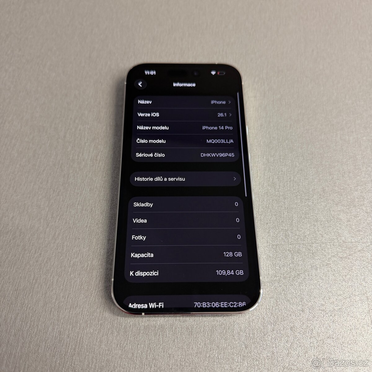 Jako nový iPhone 14 Pro 128GB bílý, rok záruka - 7