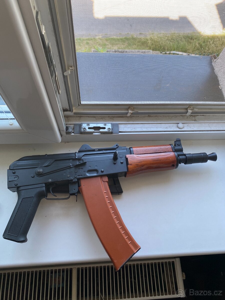 Airsoftová zbraň AKS 74 UN - celokov, dřevo (CM.035A G55) - 7