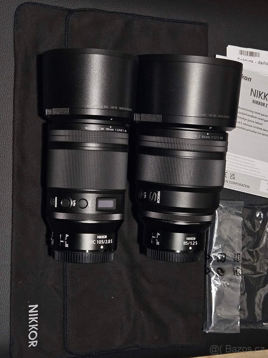 Nikon Z 85 mm f1,2 - 7