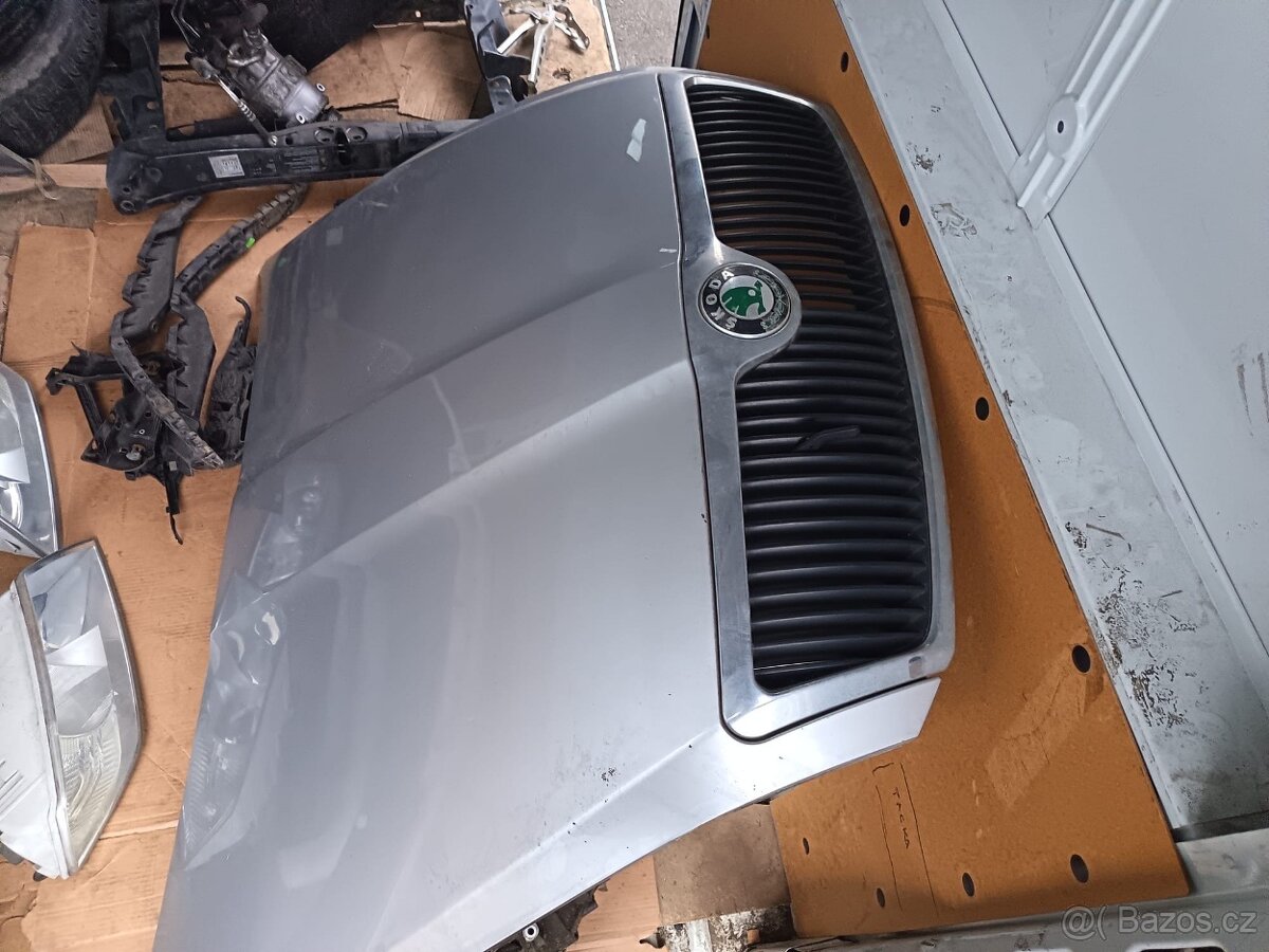 předek komplet Octavia 2 před FL stříbrná 9102 - 7