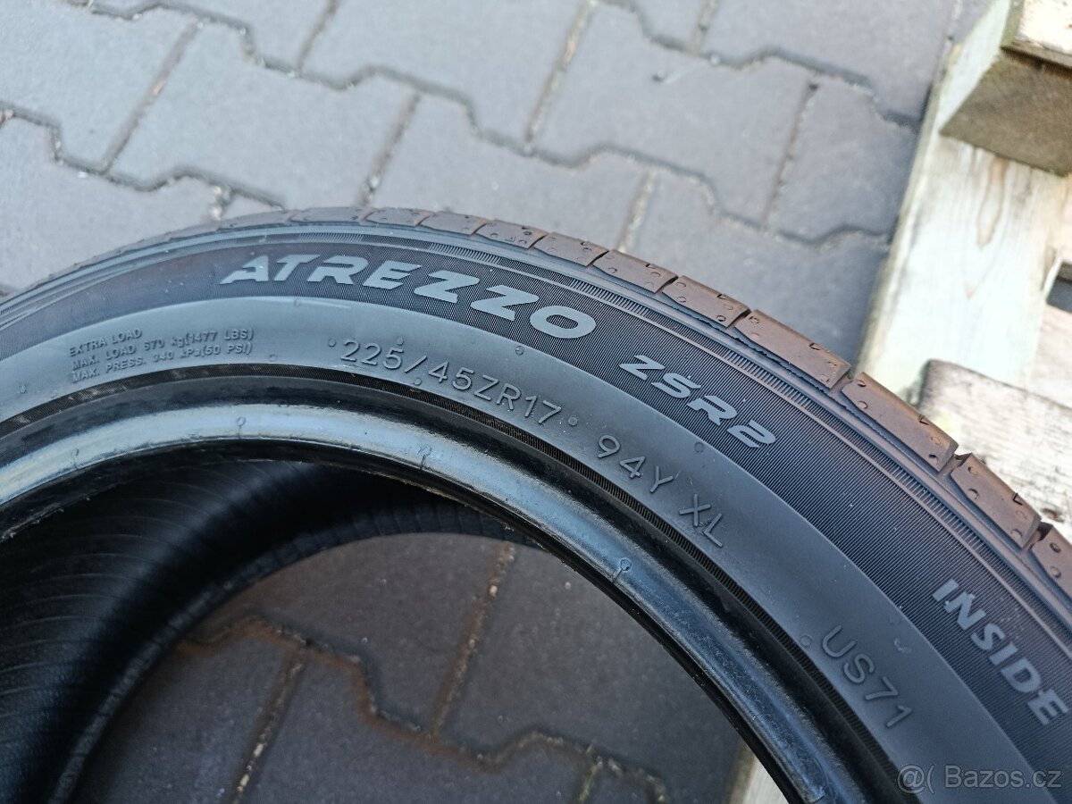 225/45/17 letní pneu sailun - 7