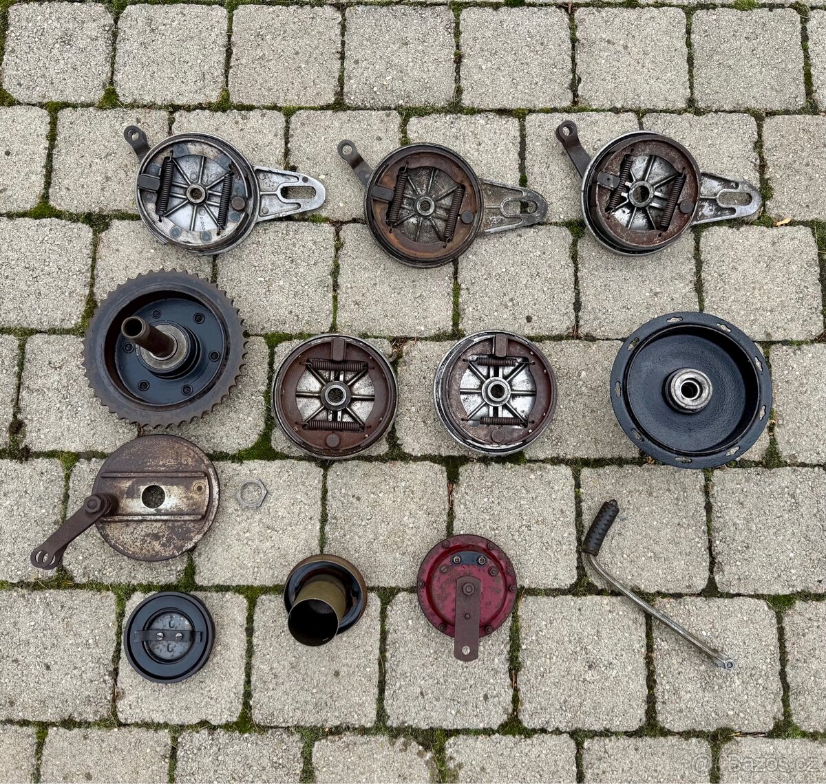 ČZ 125 B T 125 150 C - díly - 7