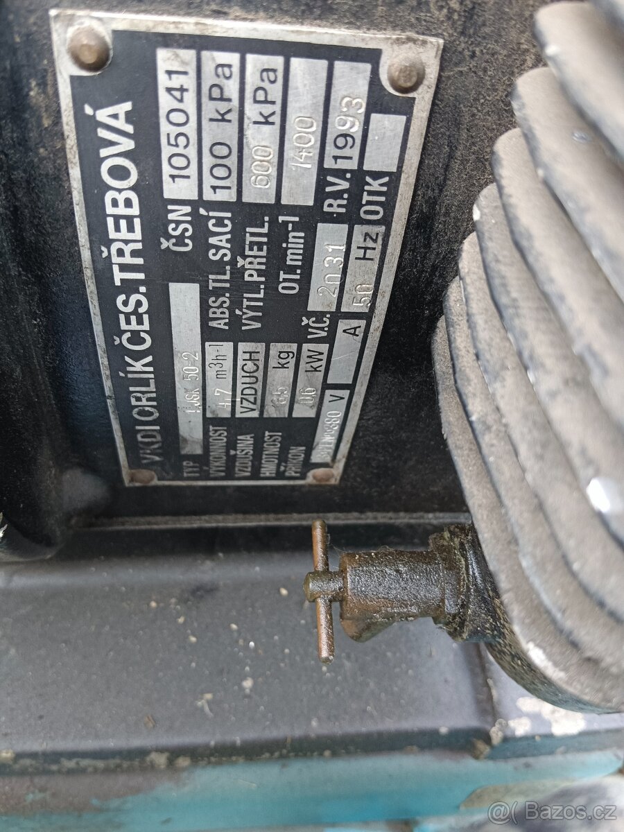 Vzduchový kompresor Orlík 380V - 7