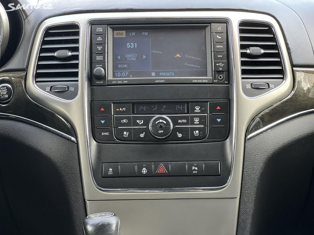 🚗 Jeep Grand Cherokee 3.0CRD 2011 OVERLAND KŮŽE KAMERA - 7