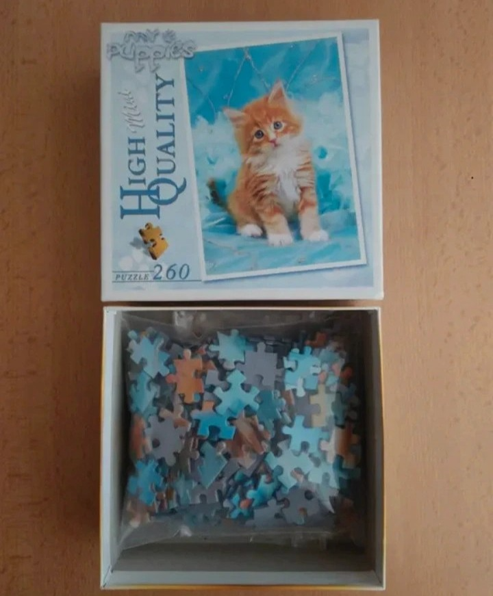 Puzzle koťátko - 7