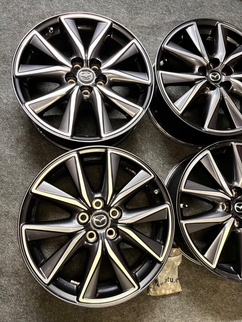 R19 Originál Alu Mazda CX5 + TPMS + Matice - 7