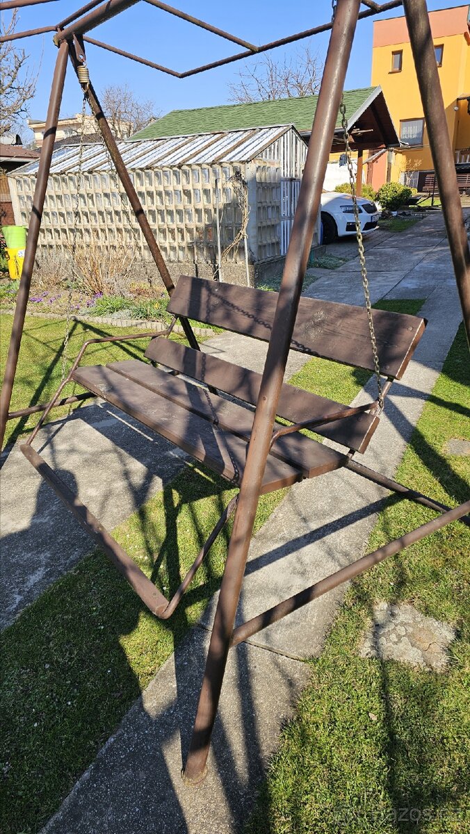 Prodám zahradní houpačku - 7