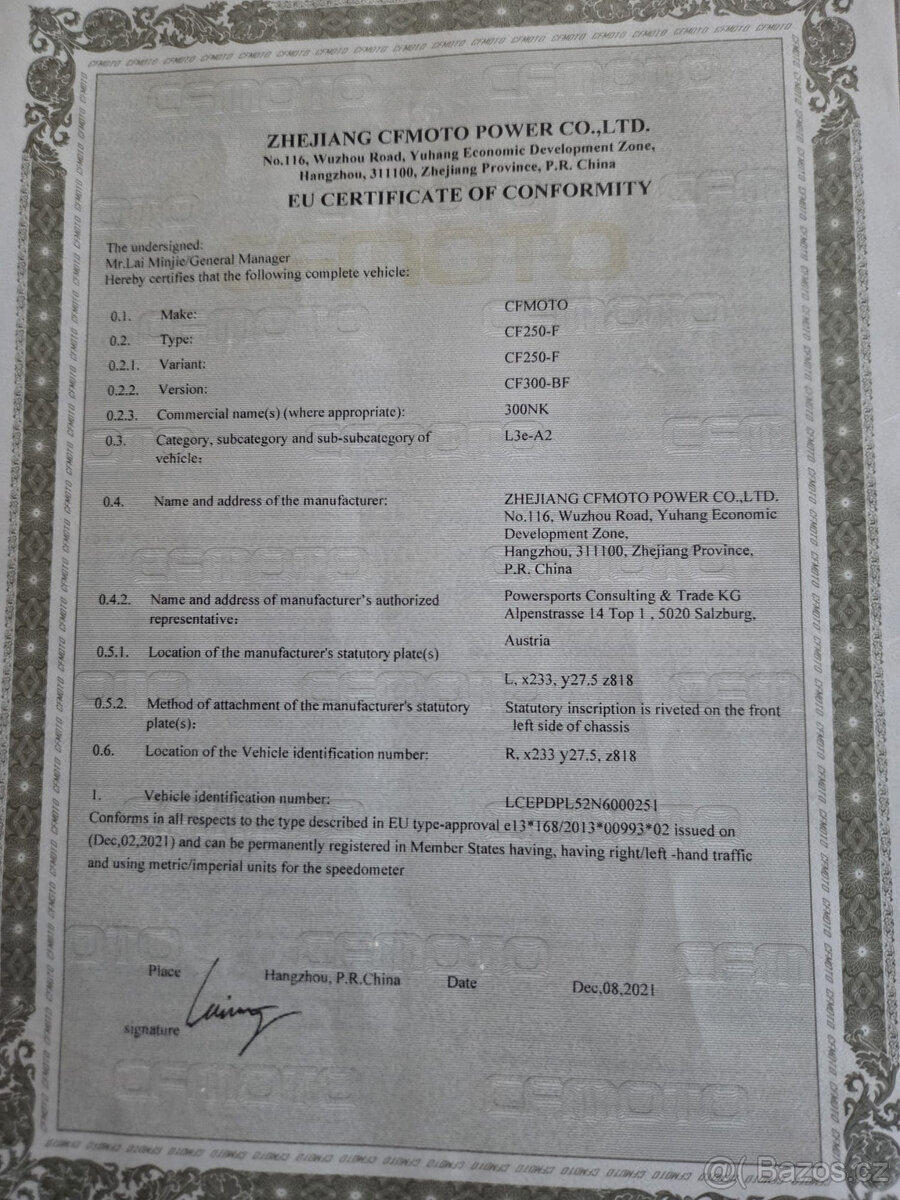 CF MOTO 300NK - 7