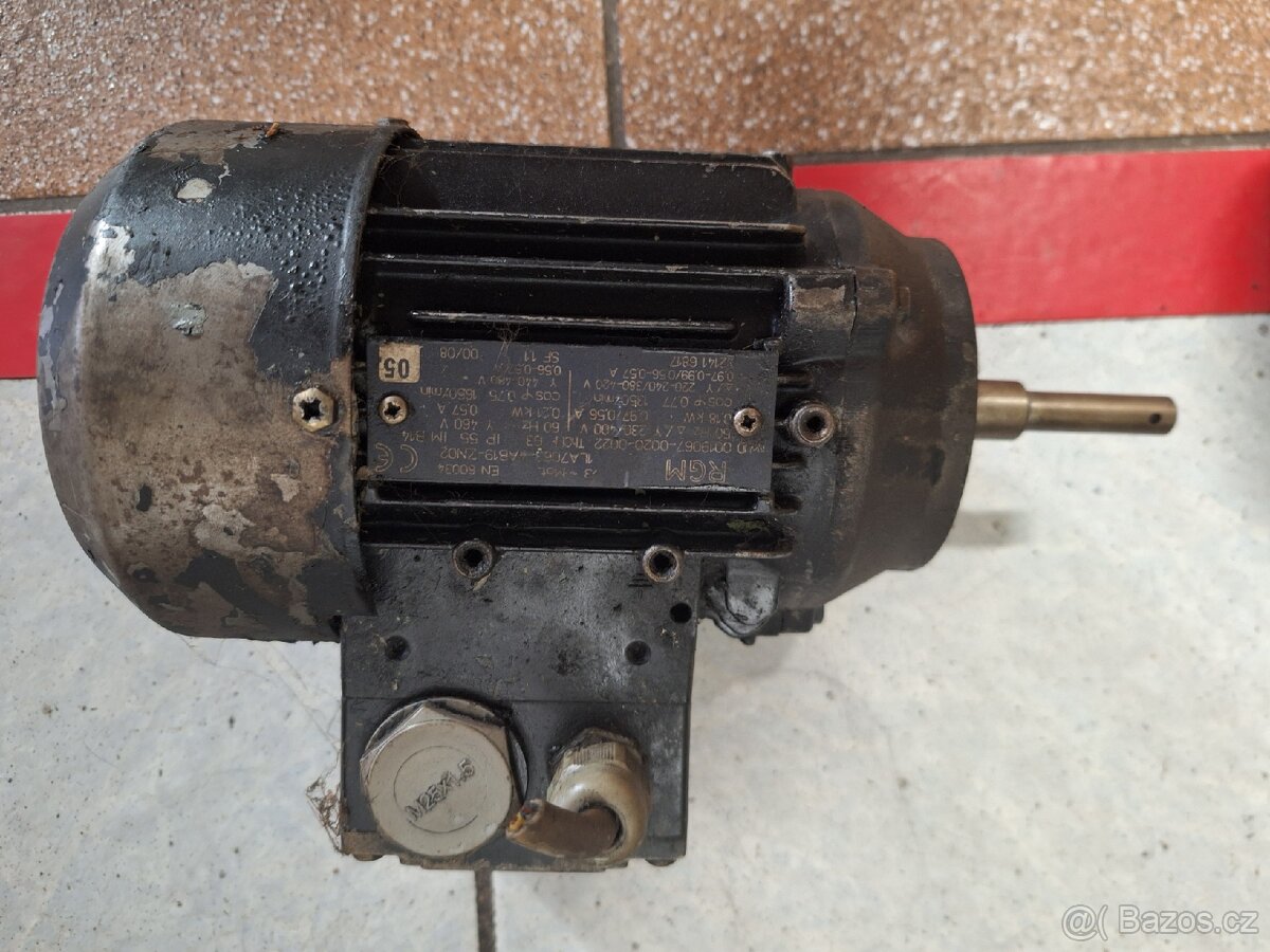 Elektromotory a převodovky - 7