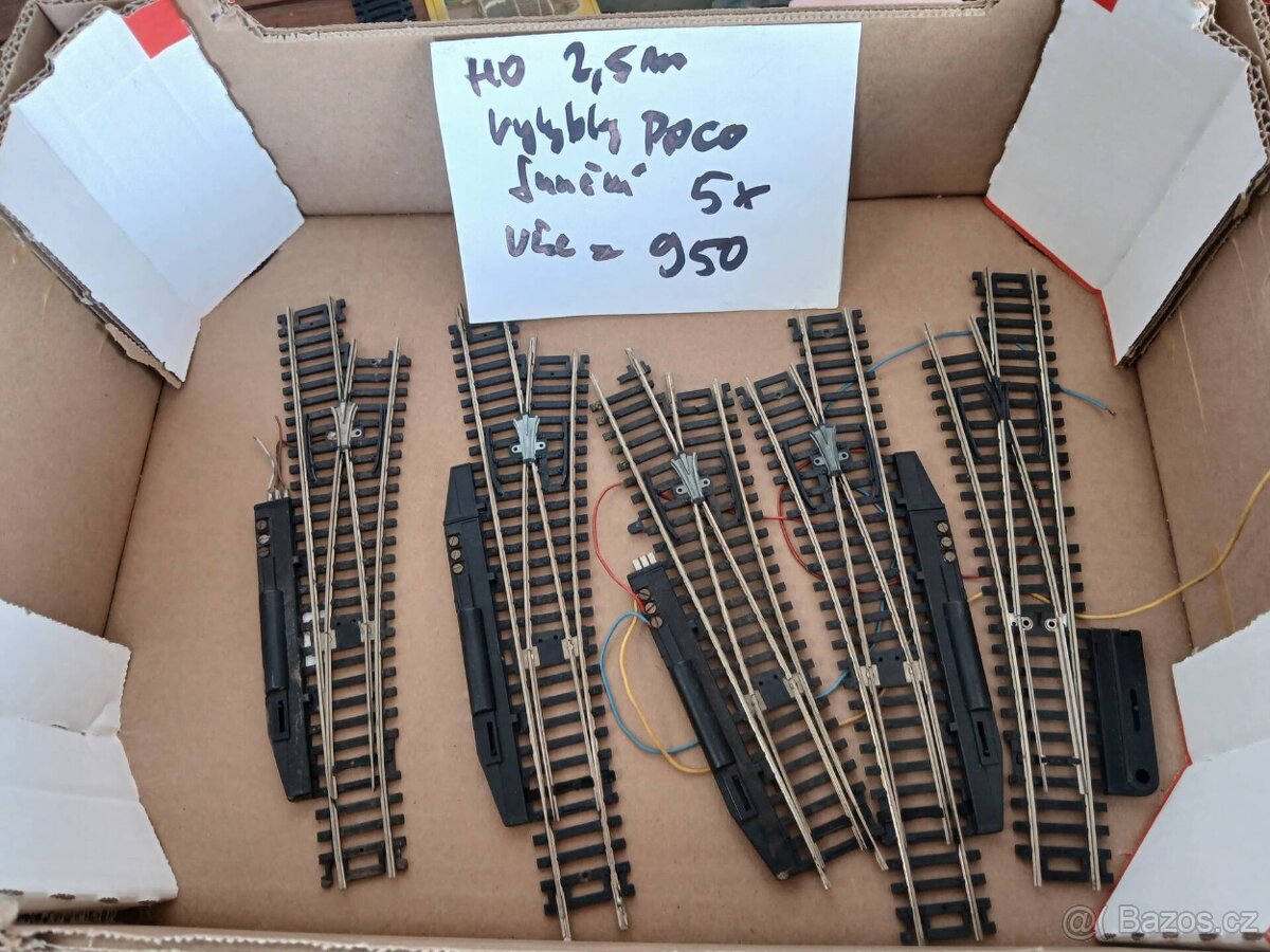 H0 koleje a vyhybky - 7