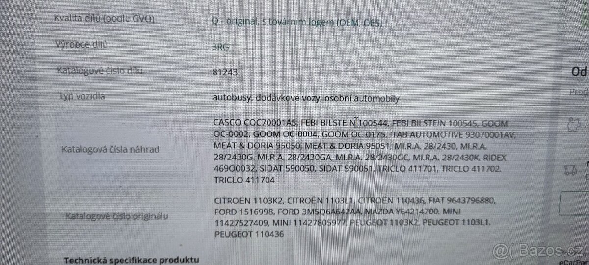 Olejové čerpadlo, olejový chladič (výměník) - 7