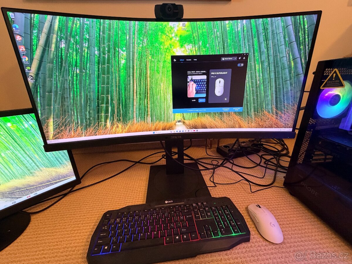 Prodám herní počítač + LCD 34“ a 22“ - 7