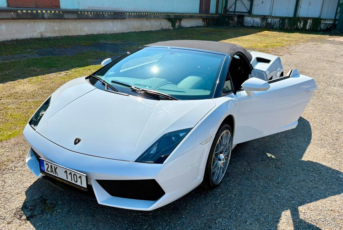 Lamborghiny Gallardo LP 550-2 bílá - 7
