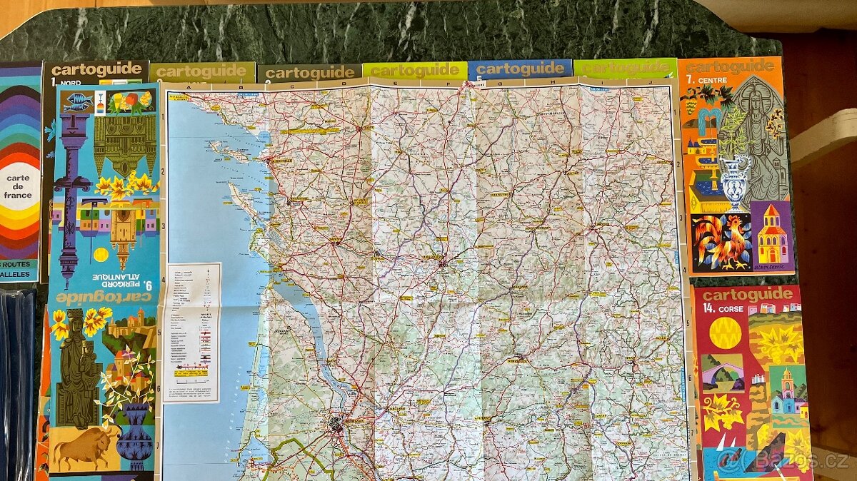 Sada automapy Francie 1976 - 7