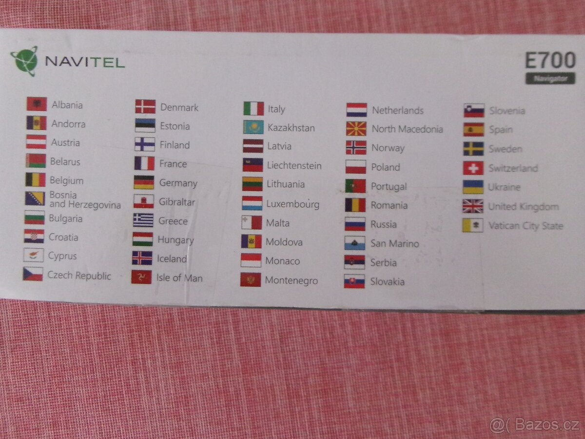 Navigace Navitel E700. - 7