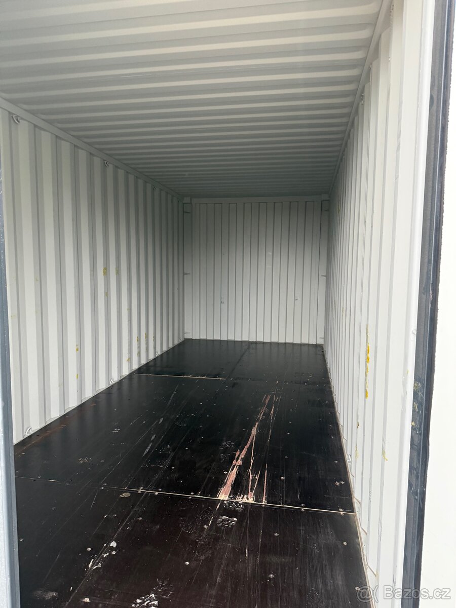 Novy lodní kontejner 20’ (6m) - šedá barva - 7