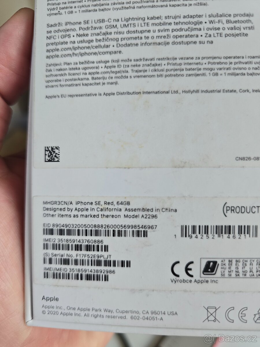 Iphone SE 64Gb RED - 7
